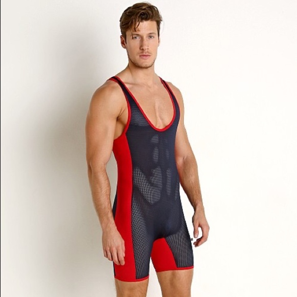 American Jock MESH singlet
